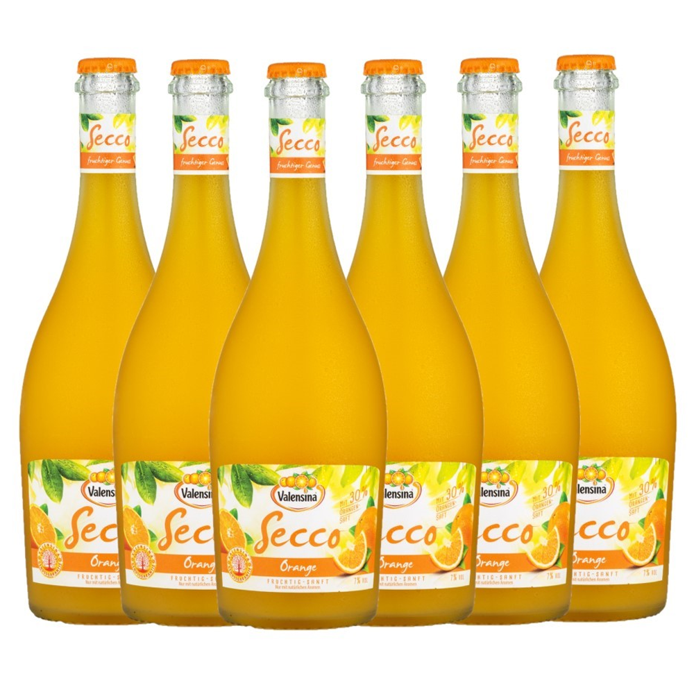 Valensina Secco Orange 0,75l - 6er Karton