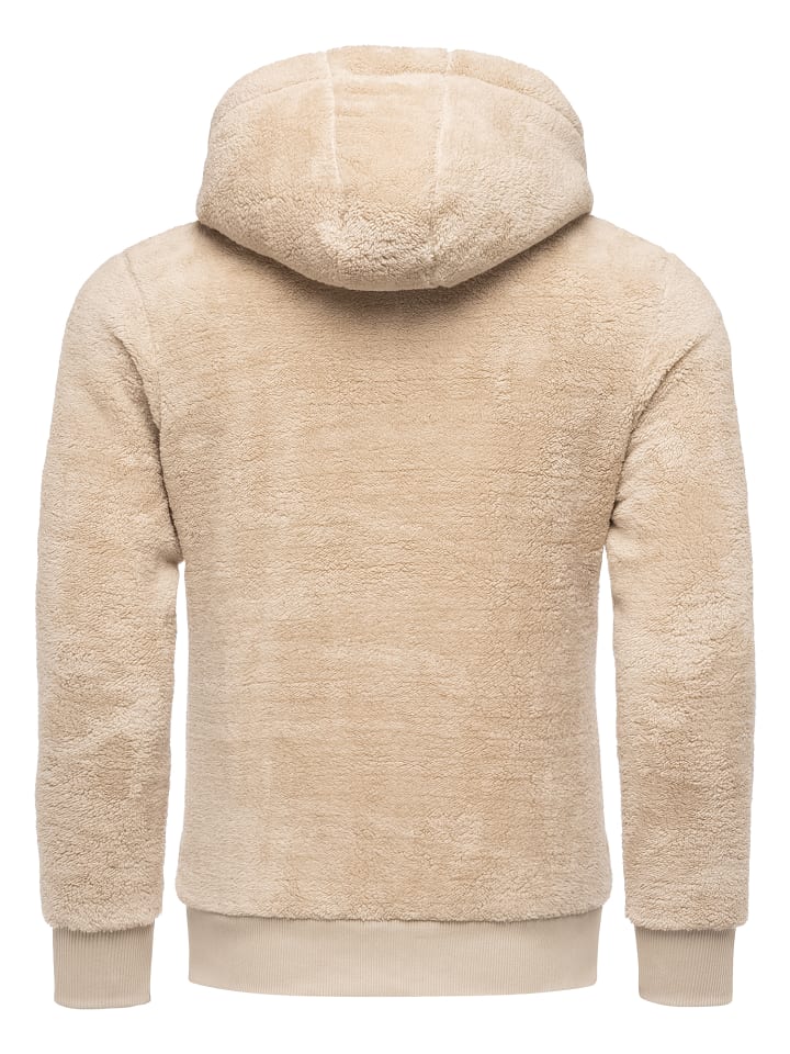 Amaci&Sons Teddyfell Jacke BERWYN in Beige günstig kaufen