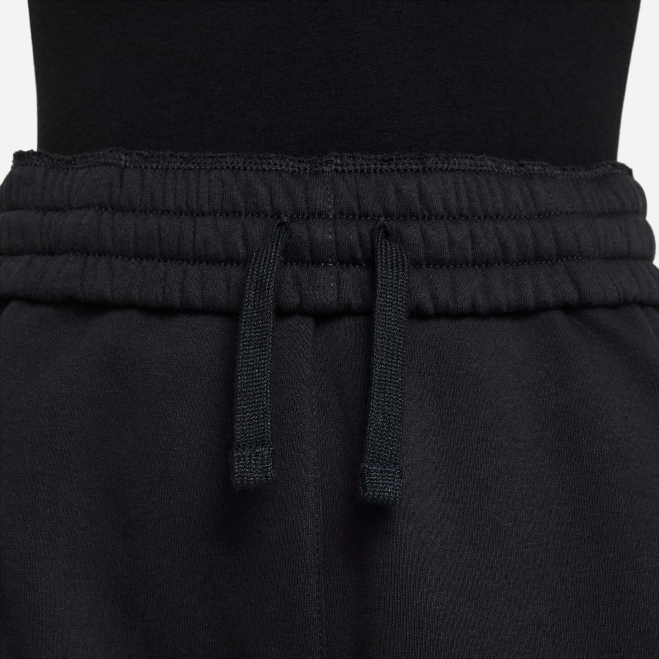 Club Fleece Loose Trainingshose Mädchen - Schwarz, Weiß