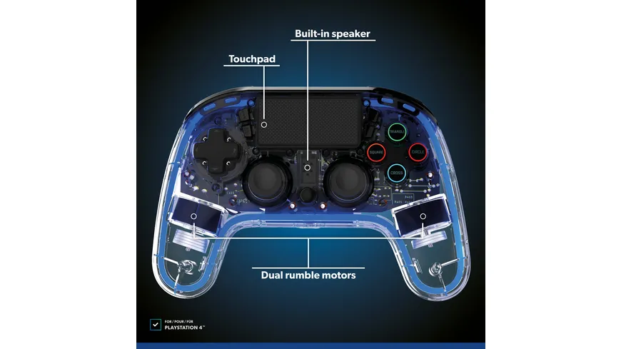 snakebyte PS4 GamePad RGB 4