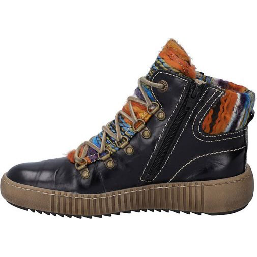 JOSEF SEIBEL Stiefelette Maren 06, schwarz-multi
