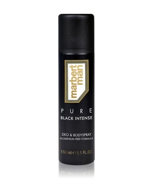 Marbert Man Pure Black Intense Deo & Bodyspray Deodorant Spray-150 ml