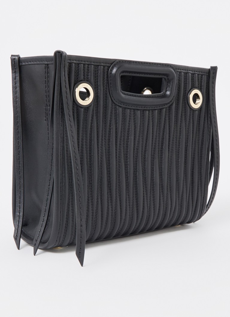 Maje Leather handbag with quilt pattern
