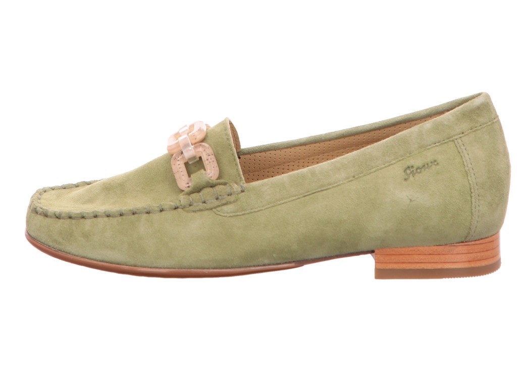 SIOUX Sportliche Slipper grün 67091