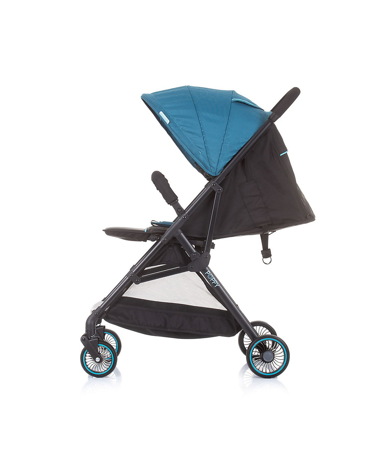 Kinderwagen, Buggy Poppy zusammenklappbar Korb Sonnendach 5-Punkt-Gurt Buggys