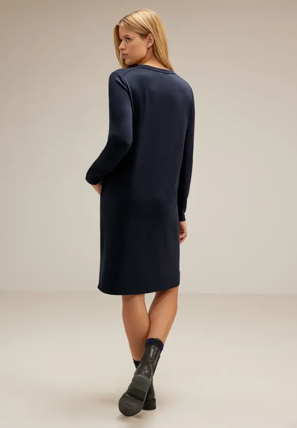 Street One Sweatkleid mit Tapedetails
