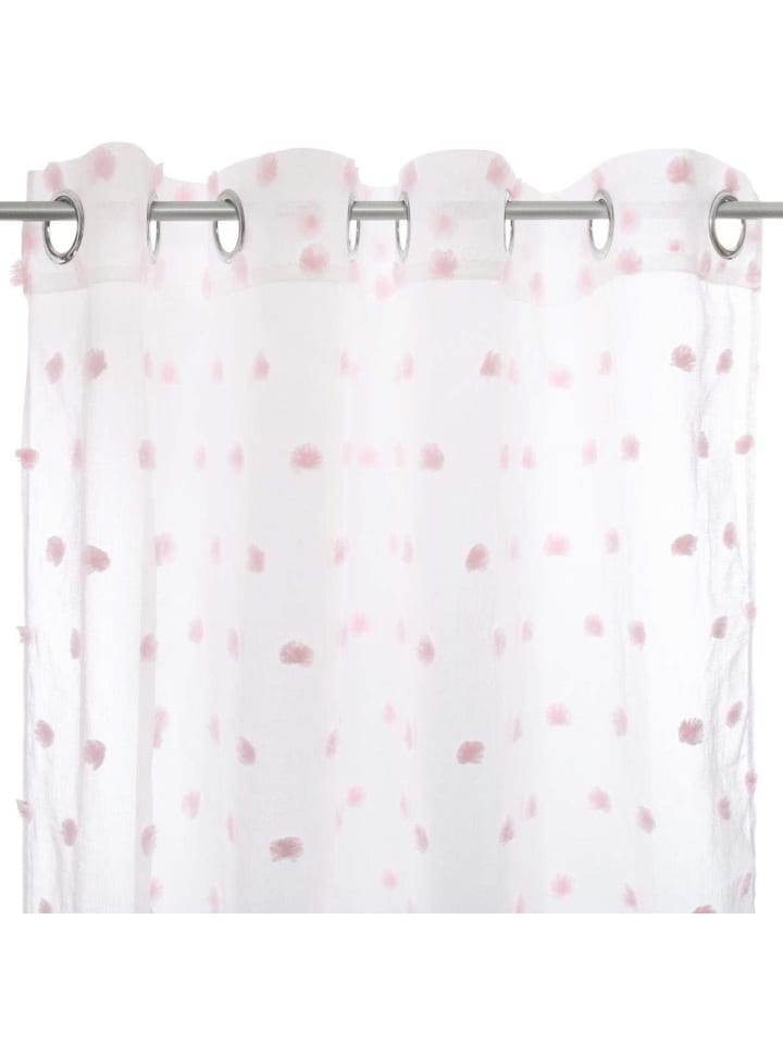 Atmosphera Créateur d'intérieur Fenstergardine in rosa günstig kaufen onesize