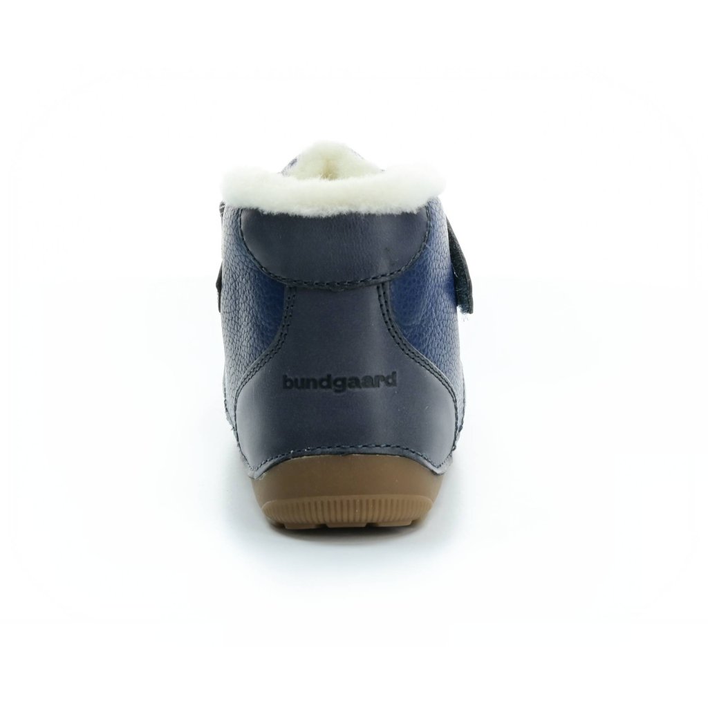 Bundgaard Petit Mid Winter Lace Navy dunkelblaue Barfuß-Stiefeletten
