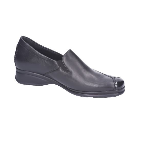 SEMLER Klassische Slipper schwarz