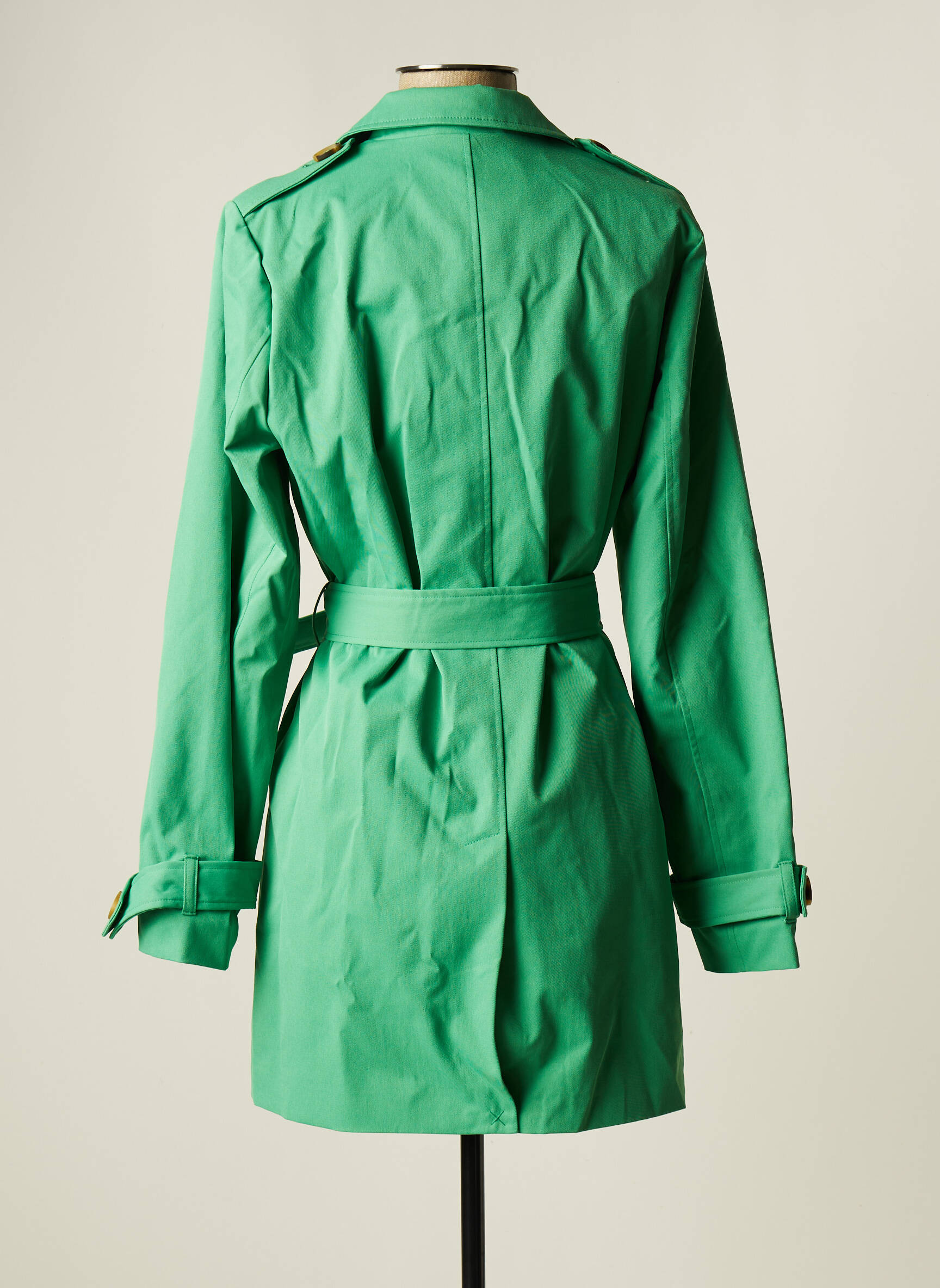 B Young Trenchs Femme couleur vert