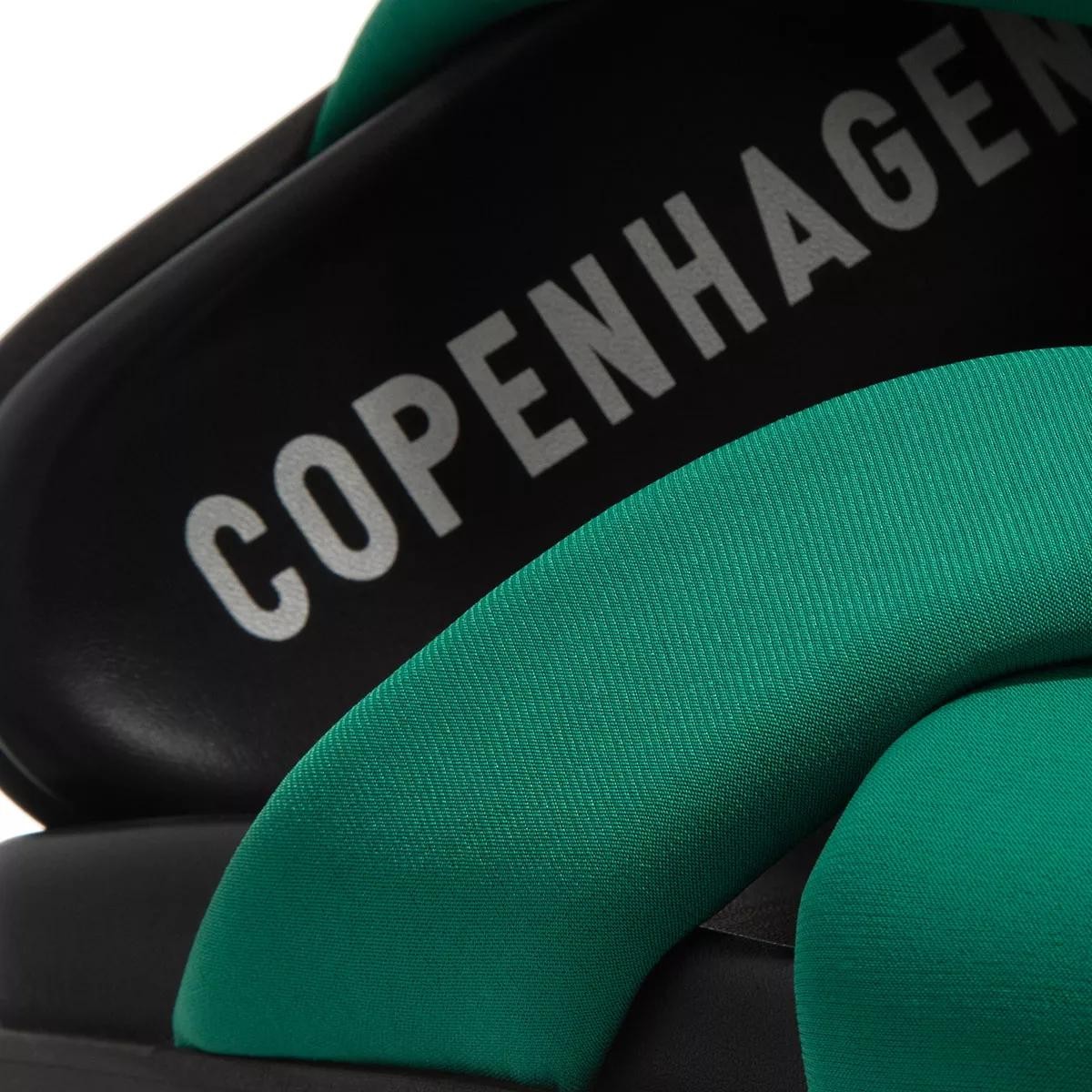 COPENHAGEN Pantoletten grün Slide