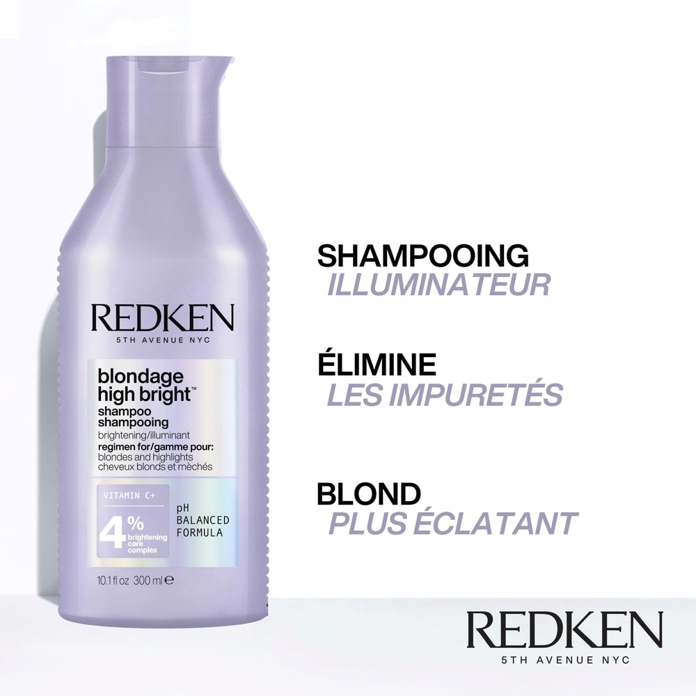 Redken Blondage High Bright Shampooing éclat pour cheveux blonds
