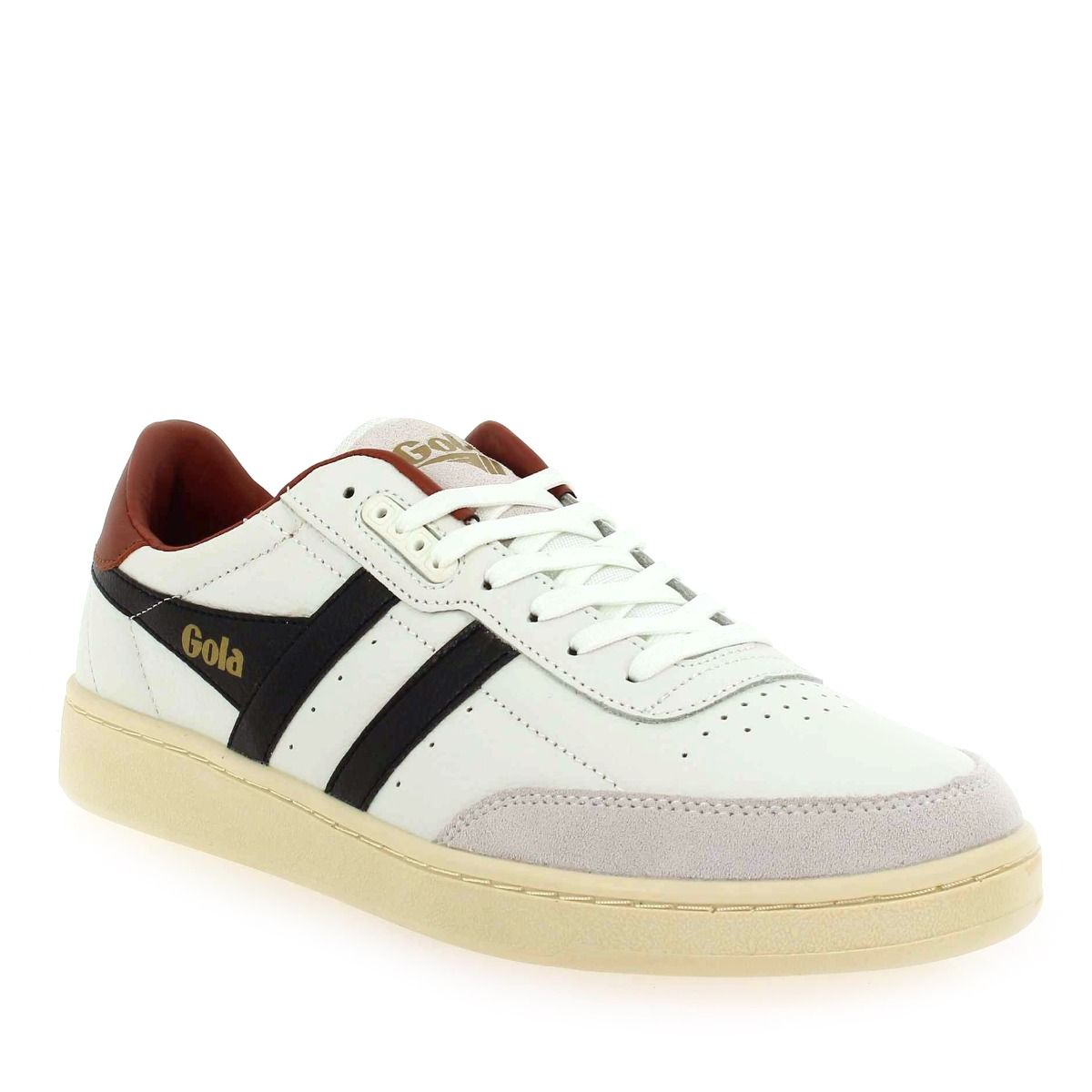 Gola  CONTACT LEATHER CMB261 - Blanc Noir