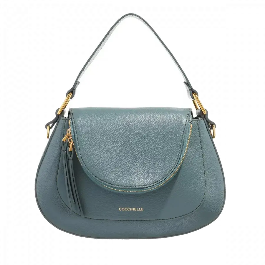 Coccinelle - Coccinelle Shoulder Bags Leder Dark Green - grün
