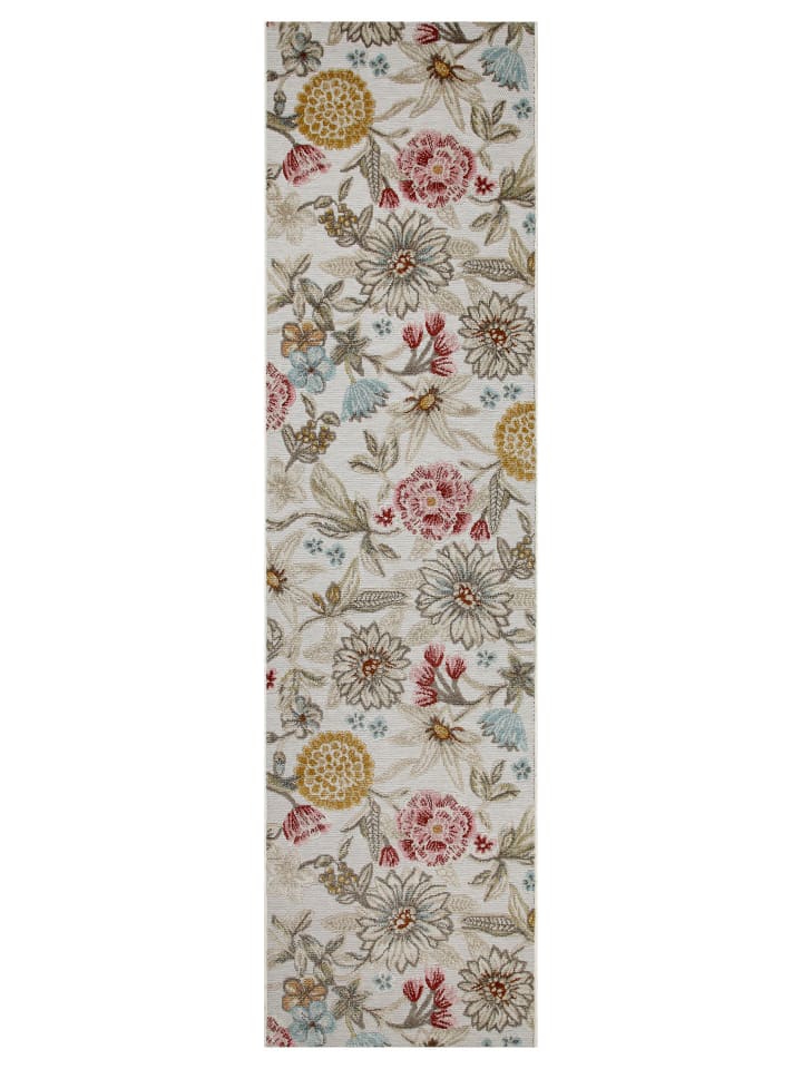 Wecon Home Läufer Abloom in beige, gelb, rot günstig kaufen