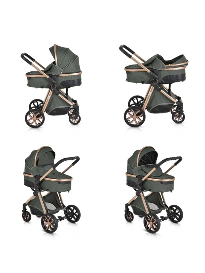 Moni Kinderwagen Alma in grün günstig kaufen onesize
