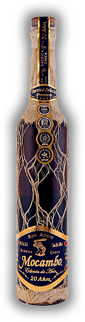 Mocambo Ron Anejo 20 Jahre Single Barrel Edicion de Arte Mocambo Ron Anejo 20 Jahre Single Barrel Edicion de Arte Jede Flasche eine einzigartige Kreation. Alter 20 J. - 0,5	 Liter - Vol 40%