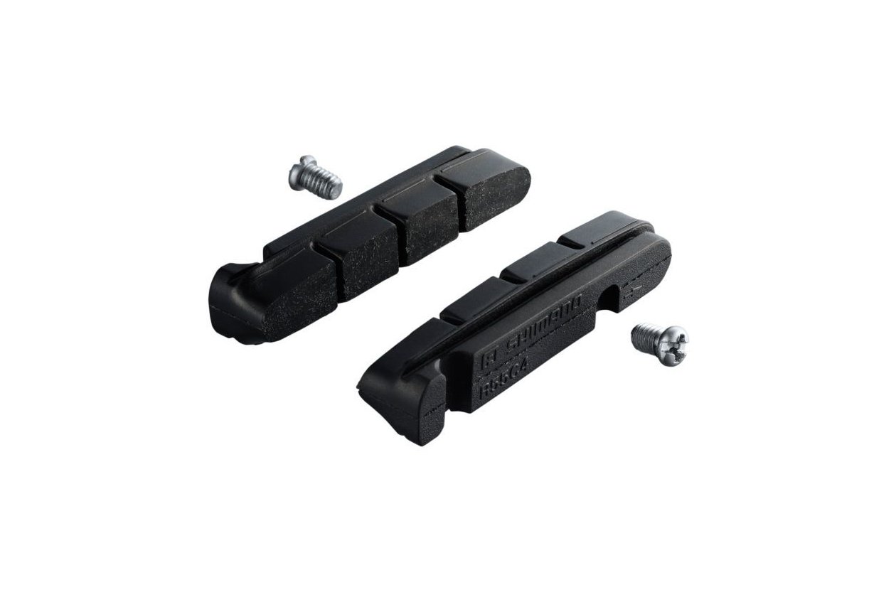 Shimano Bremsbelag R55C4 fu00fcr Cartridge Bremsschuh - Alufelge