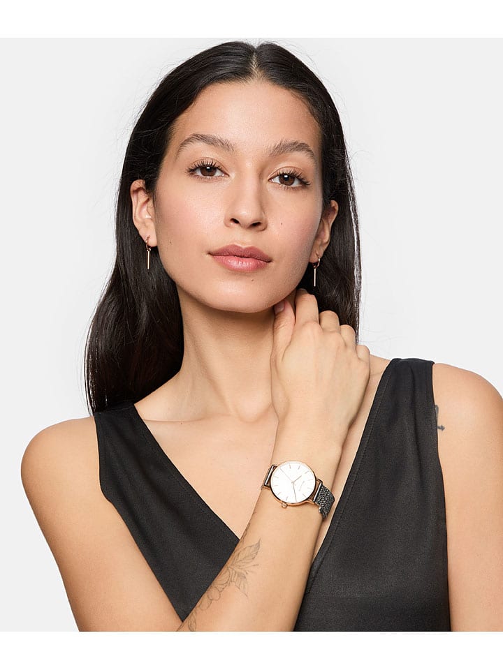 Tamaris Quarzuhr in Silber/ Roségold/ Weiß günstig kaufen onesize