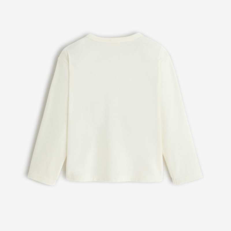 T-shirt bébé garçon champignons blanc Catimini