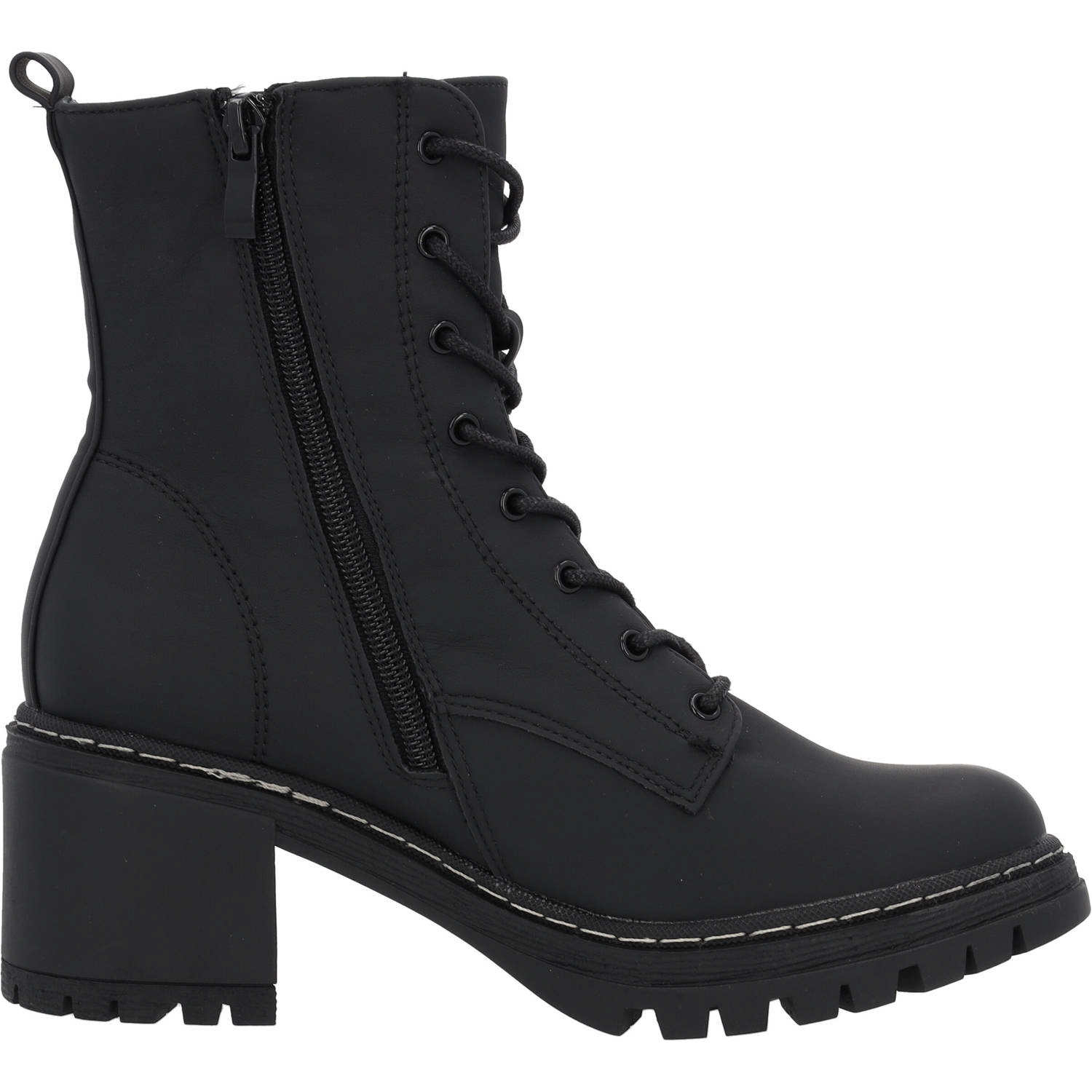 Palado Kefalonia, Schnürstiefeletten, Damen, Schwarz Matt