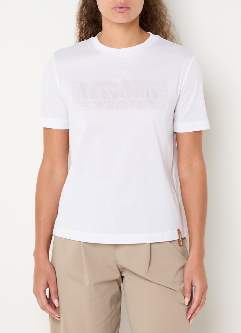 MaxMara Paggio T-shirt with logo print