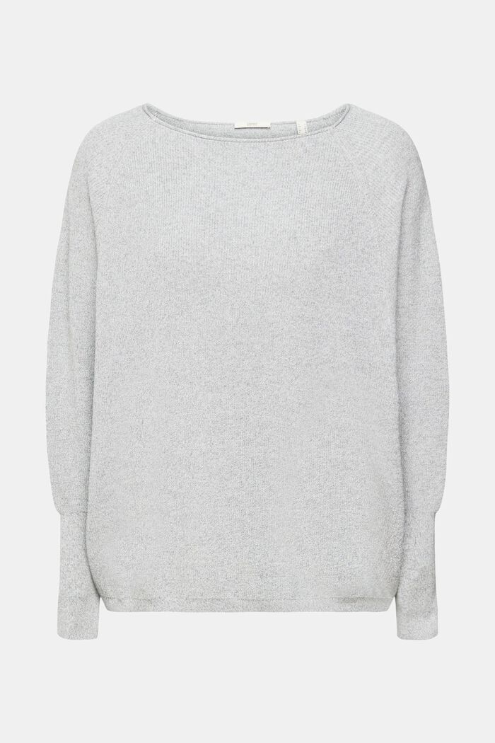 Strickpullover mit Fledermausärmeln