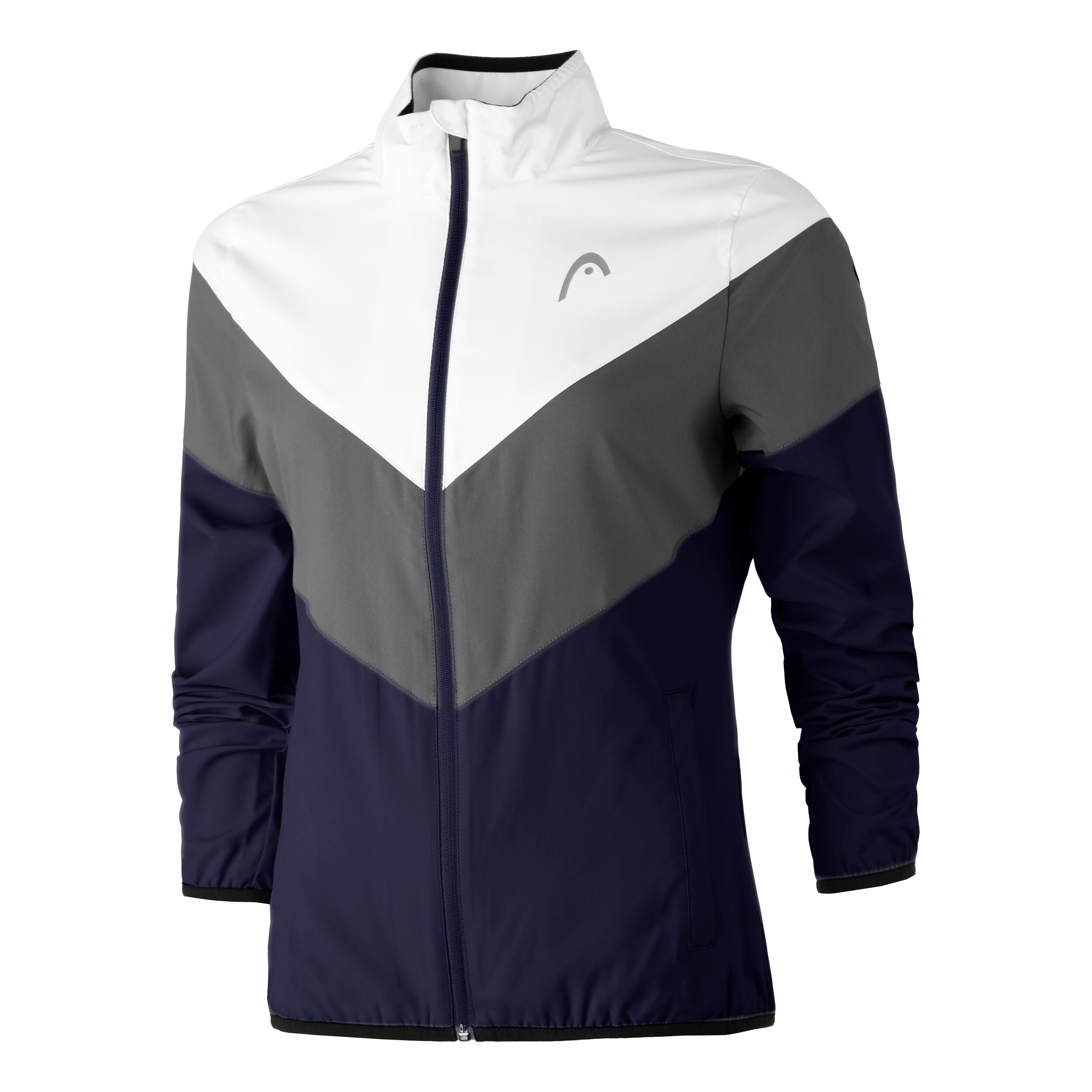 Club Trainingsjacke Damen - Blau, Weiß