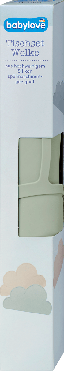 Tischset Silikon grün, 1 St