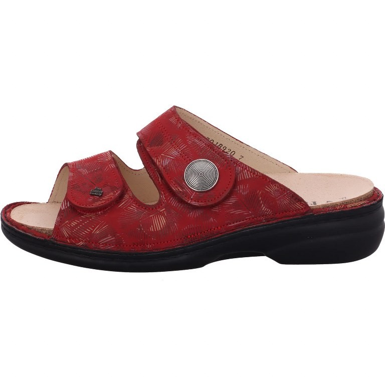 FINN COMFORT Klassische Sandalen rot
