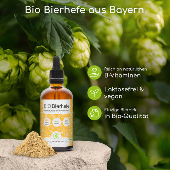 Wolfsbacher Natur Ergänzungsfutter & Aufzucht Wolfsbacher Natur Bio Bierhefe 100 ml
