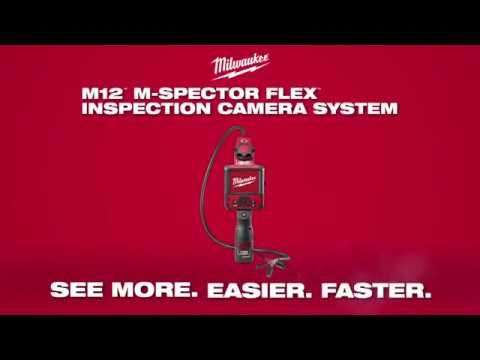 Milwaukee 4933441680 M12 IC-201C M-SPECTOR™ 360° Subkompakt-Inspektionskamera 12 Volt 2,0 Ah Li-Ion