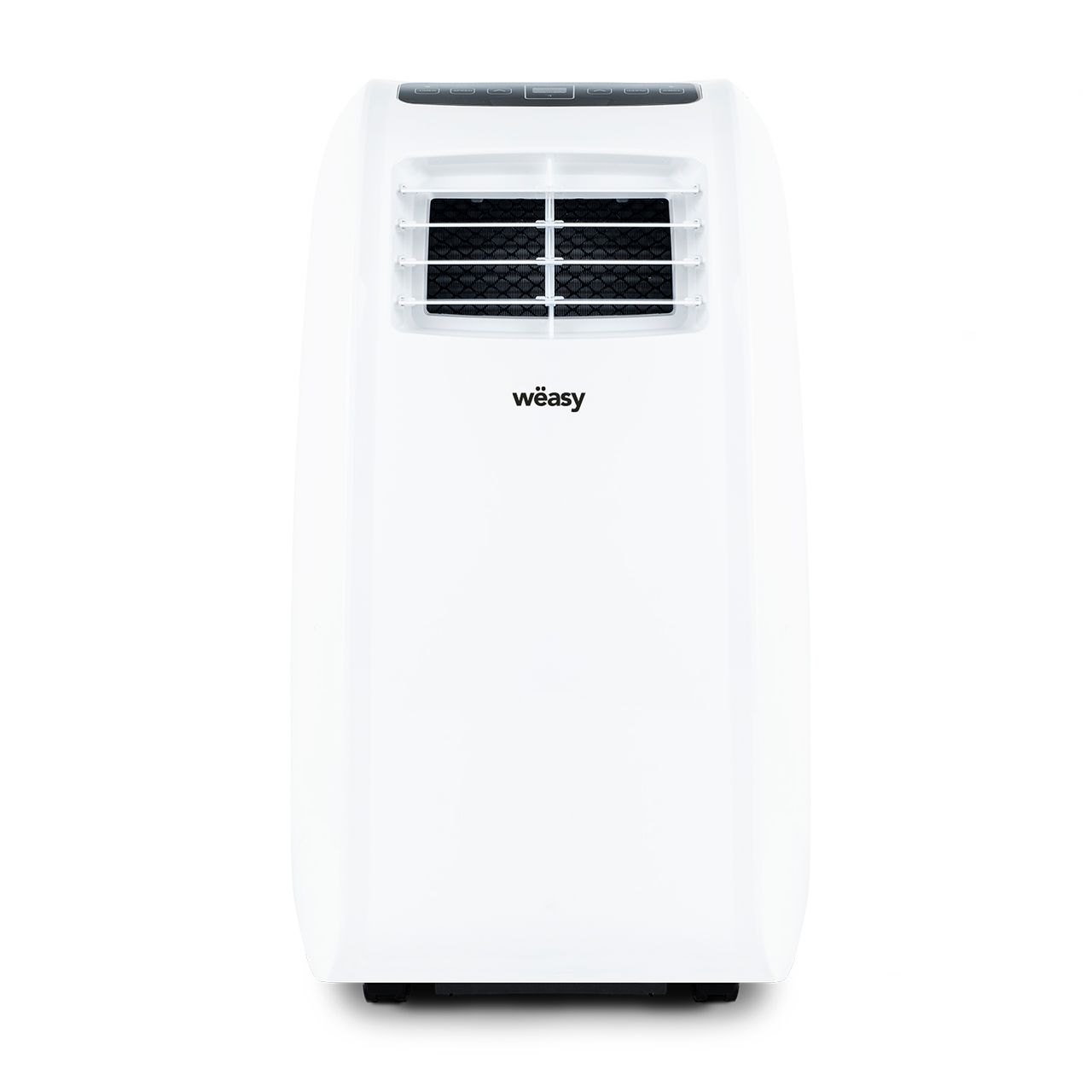 Weasy Wëasy BLIZZ900 Mobiles Klimagerät, Ventilator, Luftentfeuchter, leise, leistungsstark, 2 Geschwindigkeitsstufen, Haus, Büro, Schlafzimmer, Energieeffizienzklasse A, weiß
