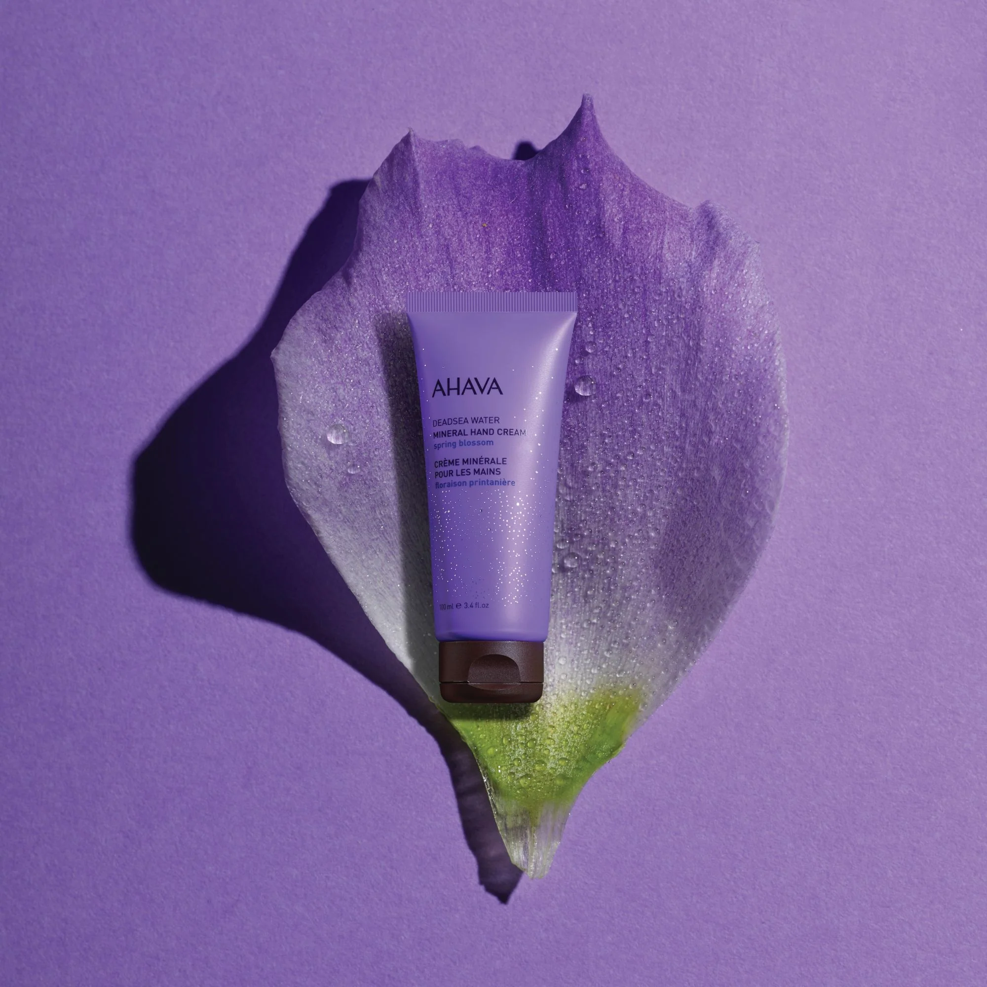 Crema de manos mineral con agua del Mar Muerto Flor de Primavera - Tratamiento para manos