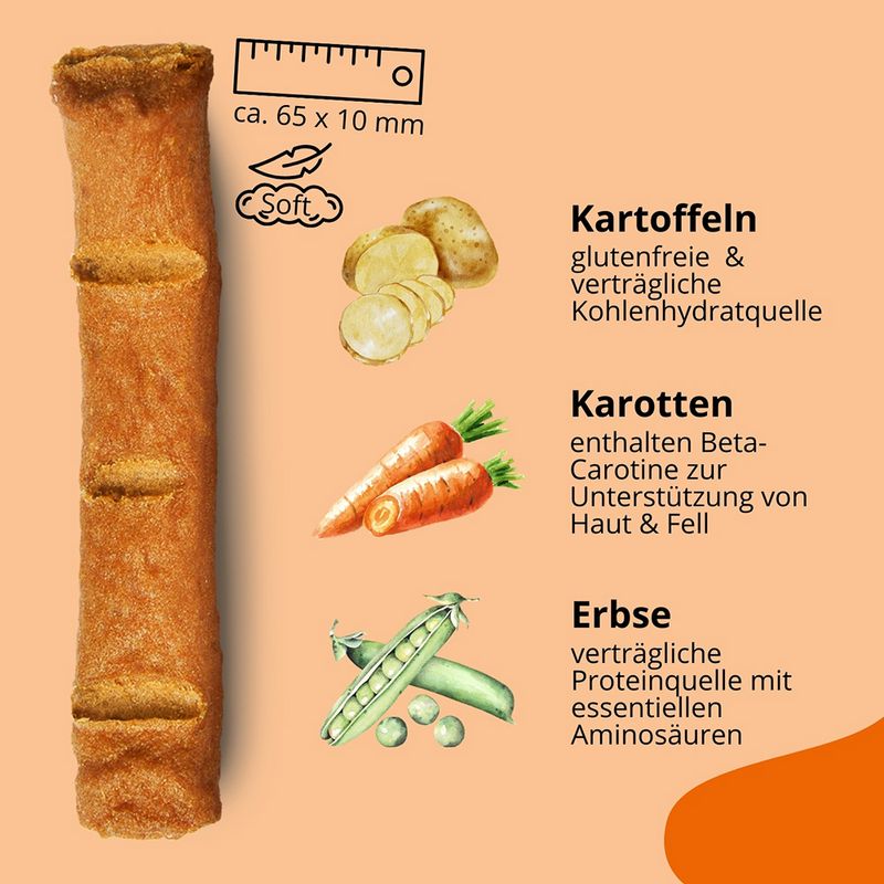 BugBell Knabbersticks Karotte