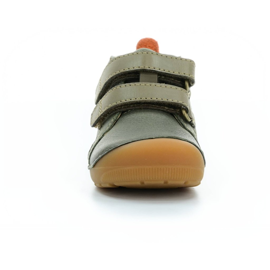 Bundgaard Petit Army Sporty dunkel grüne Mid Cut Barfußschuhe