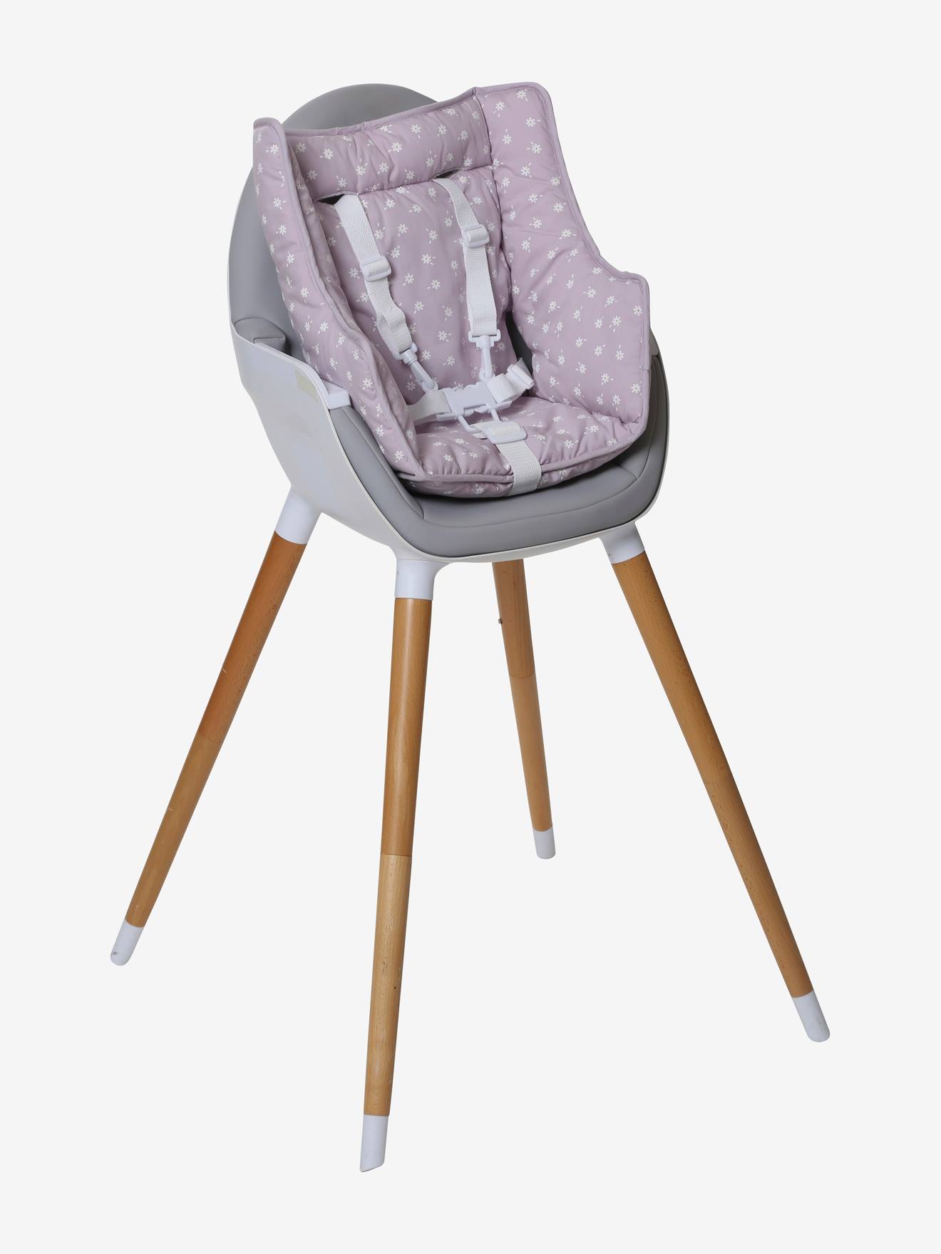 Coussin de chaise haute VERTBAUDET ivoire panda