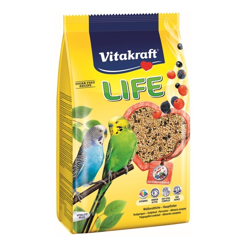 Vitakraft Hauptfutter Vitakraft Life Power of Nature Sittiche 800 g
