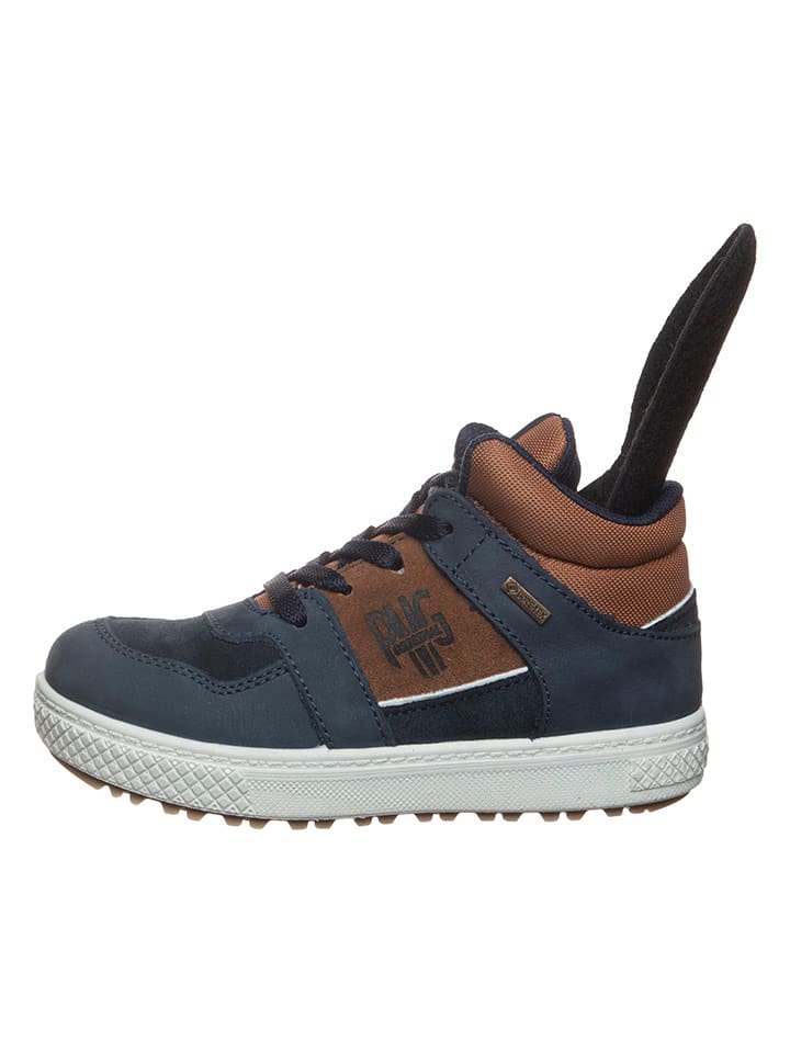Primigi Leder-Sneakers in Dunkelblau günstig kaufen