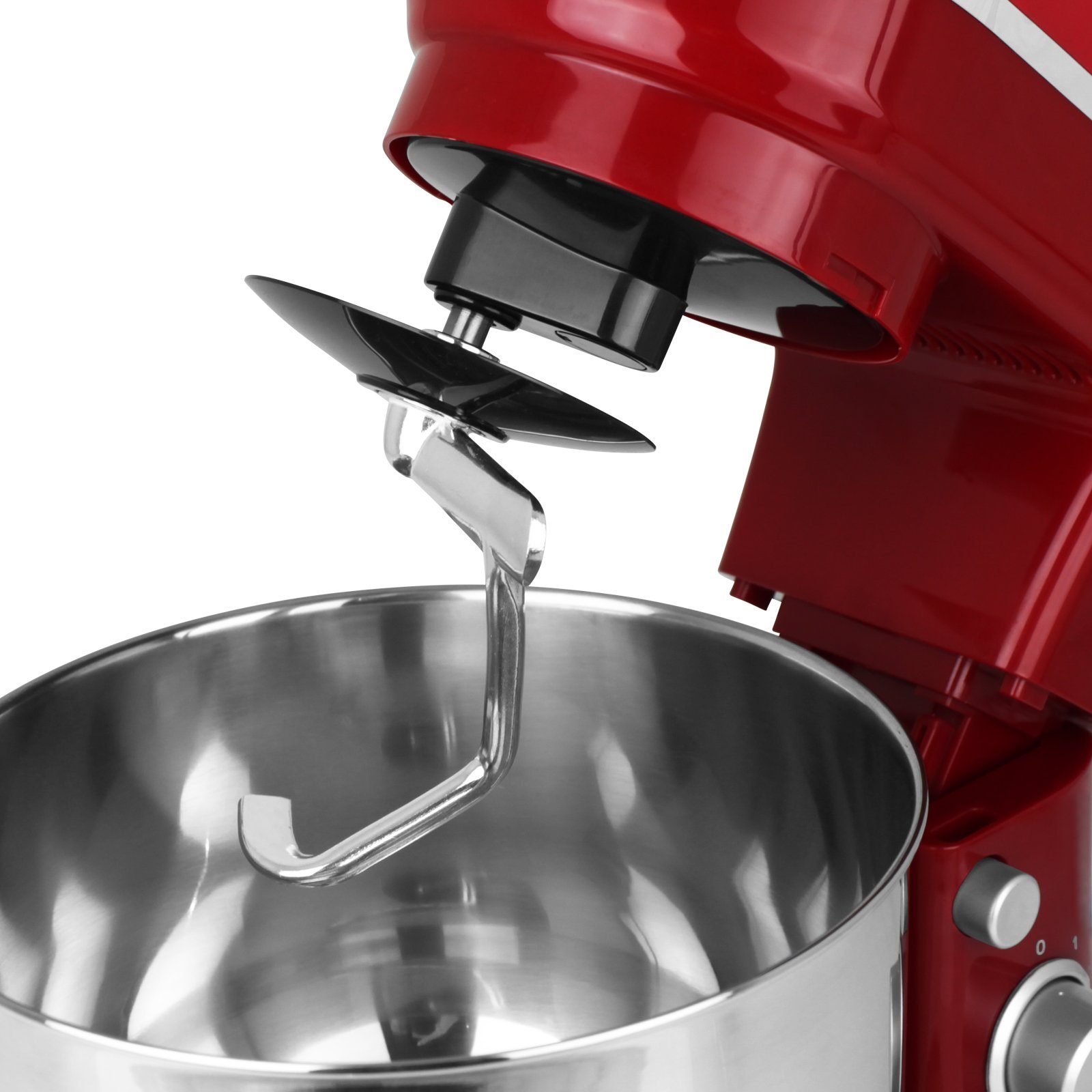 Hatex Küchenmaschine 1200W mit Farbwahl, 1200,00 W, Teigkneter Standmixer Mixer Rührfunktion Rühraufsatz