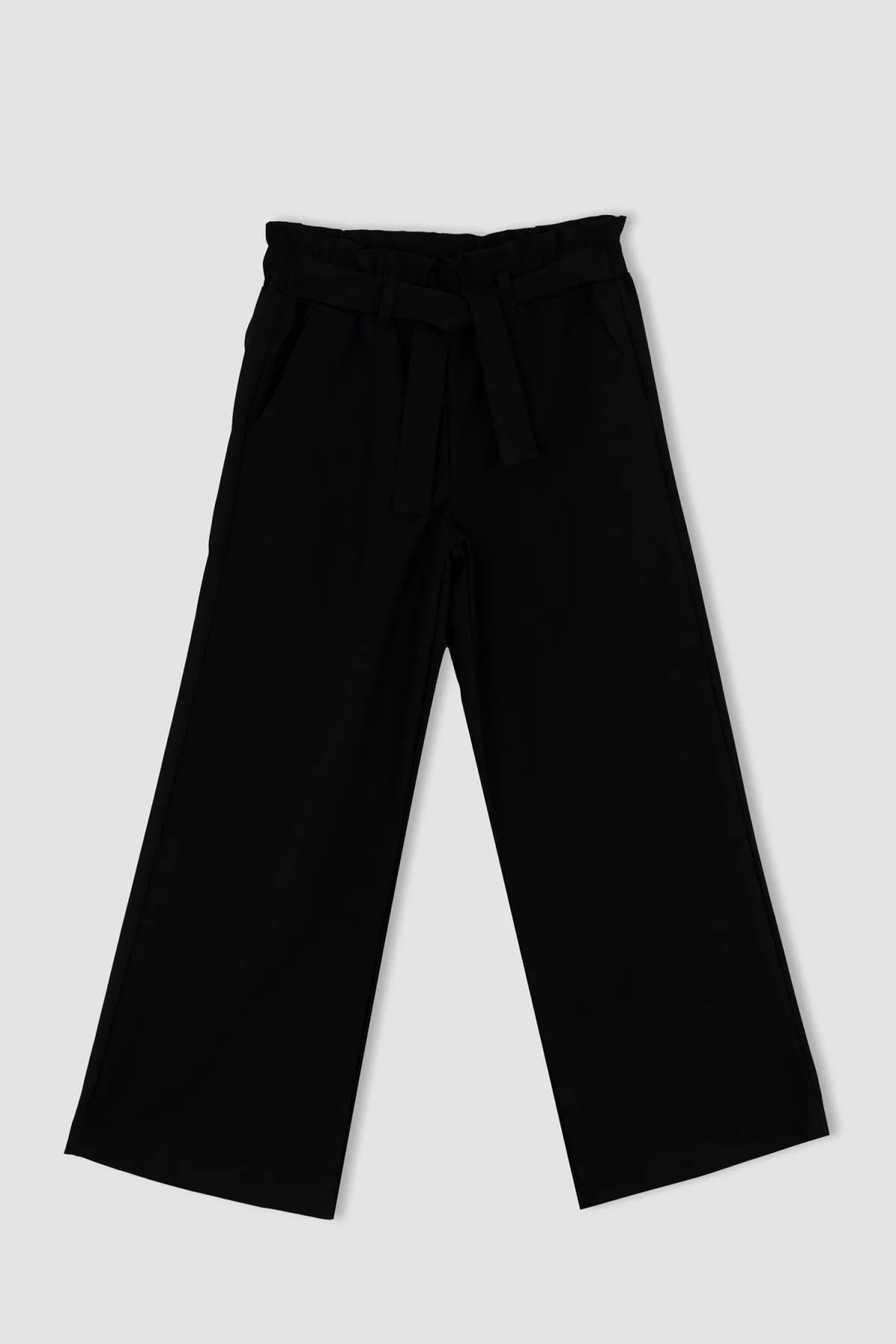 DeFacto  Mädchenhose „Back to School“ mit weitem Bein und Gürtel