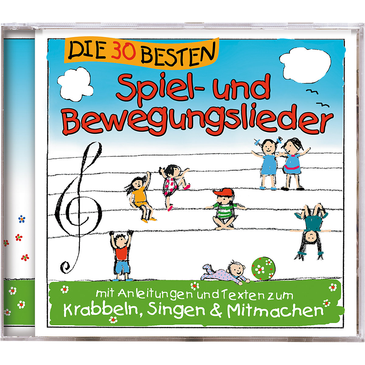 CD Die 30 besten Spiel- und Bewegungslieder