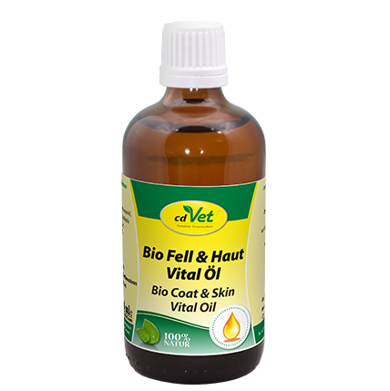 cdVet Ergänzungsfutter & Aufzucht cdVet Bio Fell & Haut Vital Öl 100 ml