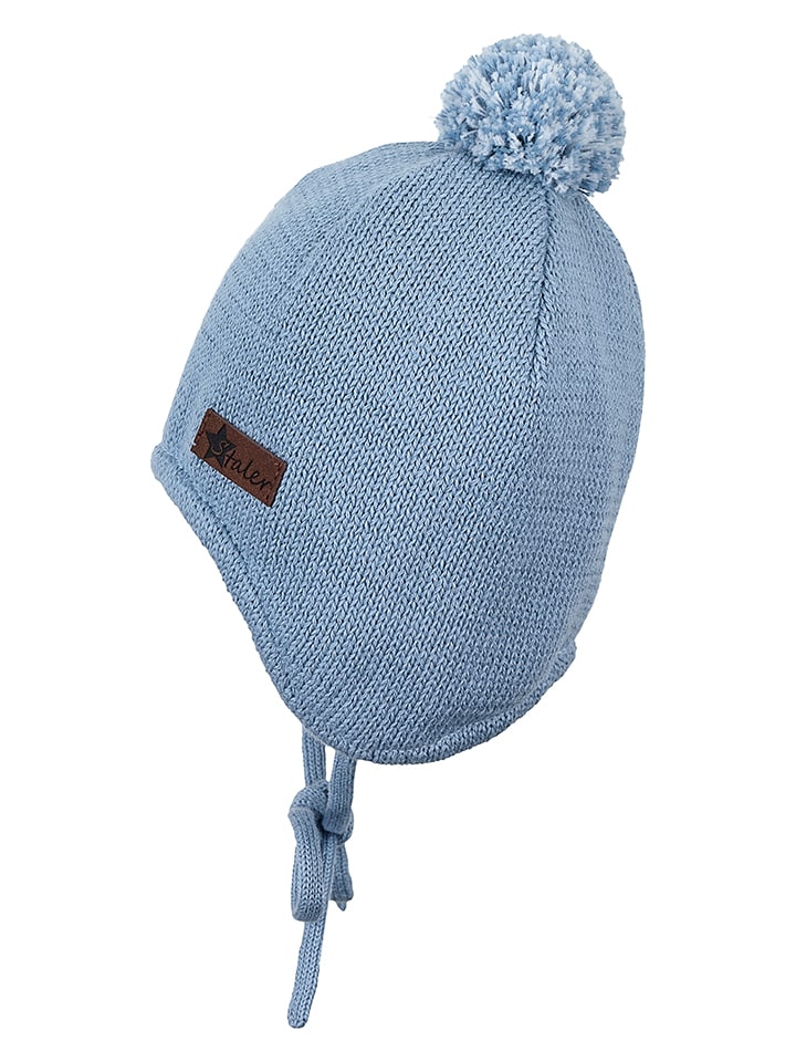 Sterntaler Bindemütze in Hellblau günstig kaufen