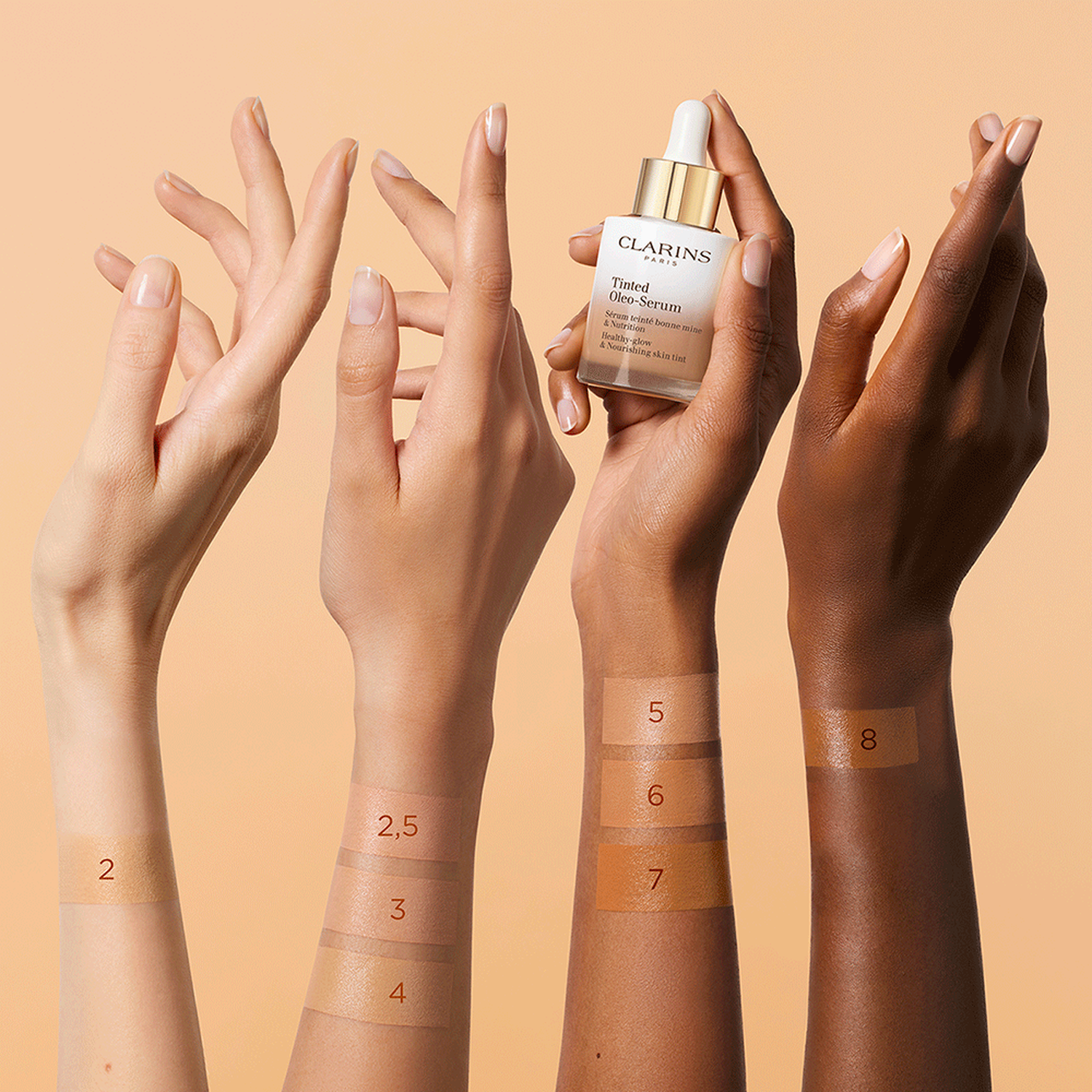Clarins Tinted Oleo-Serum Sérum Teinté Bonne Mine & Nutrition