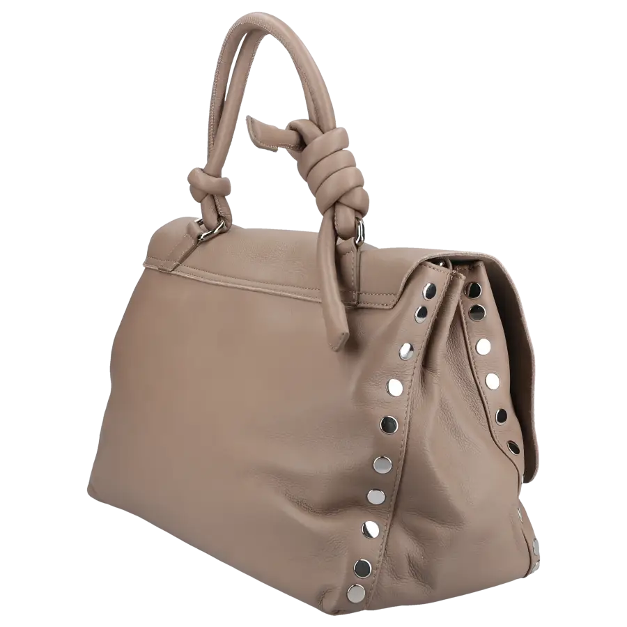 Zanellato - Handtasche POSTINA M Kalbsleder - grau