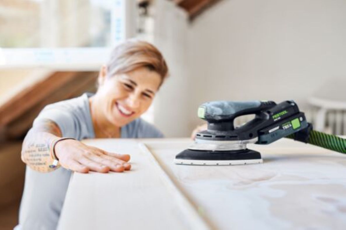 Festool 577713 DTSC 200-Basic Akku-Exzenterschleifer ohne Akku und Ladegerät im Systainer