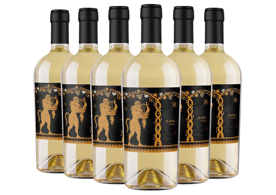 Sicilia DOC Grillo 2021 Inessa 6 bouteilles de 0,75 ℓ