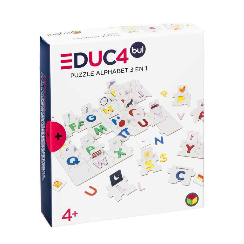 Puzzle alphabet 3 en 1 Oxybul