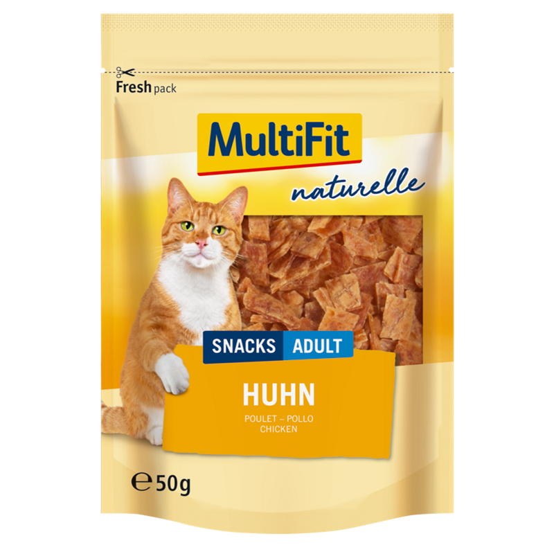 MultiFit Snacks MultiFit naturelle Huhn 4x50g